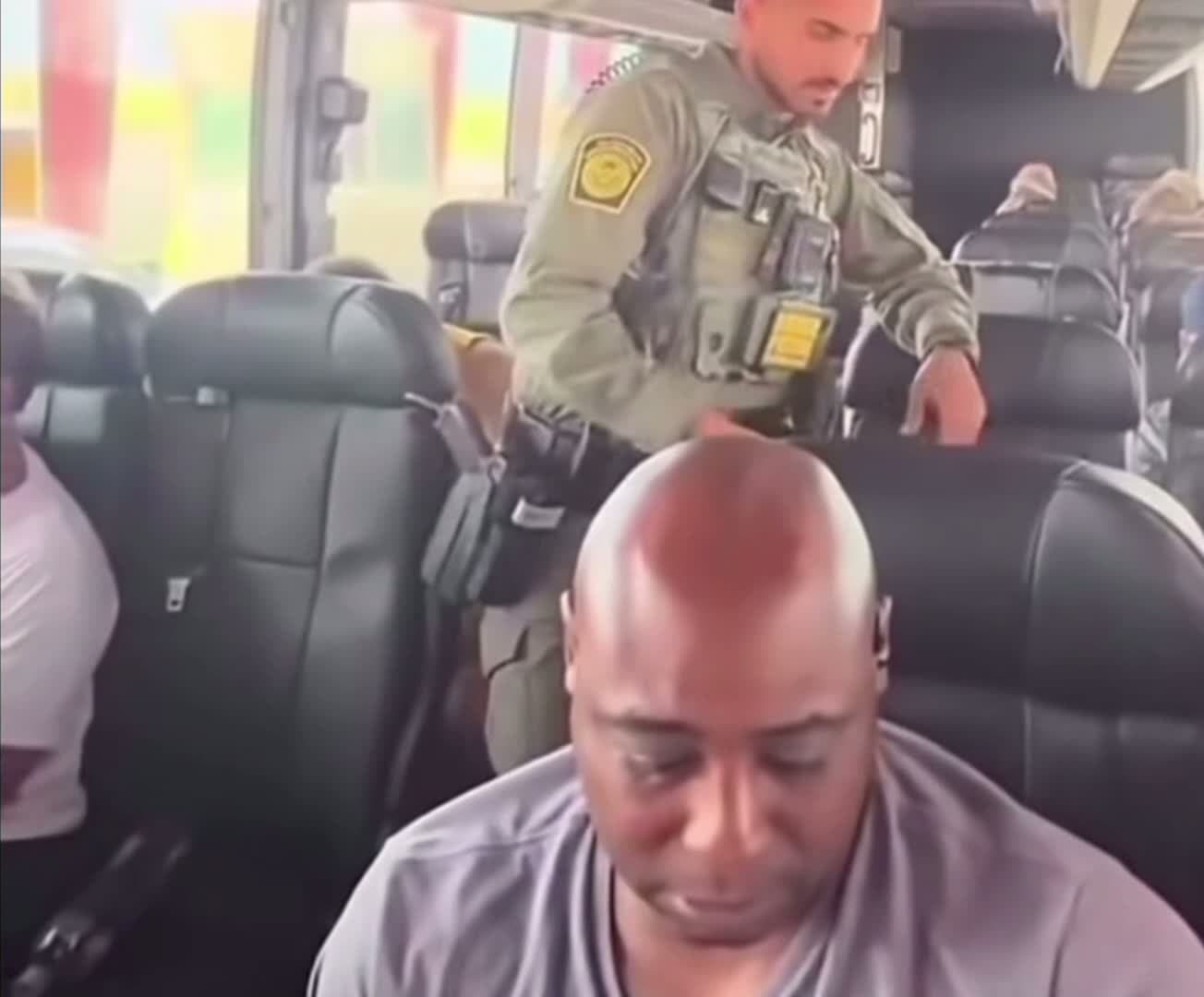 cover for is this what you voted for ? ICE arresting illegal immigrants on buses 