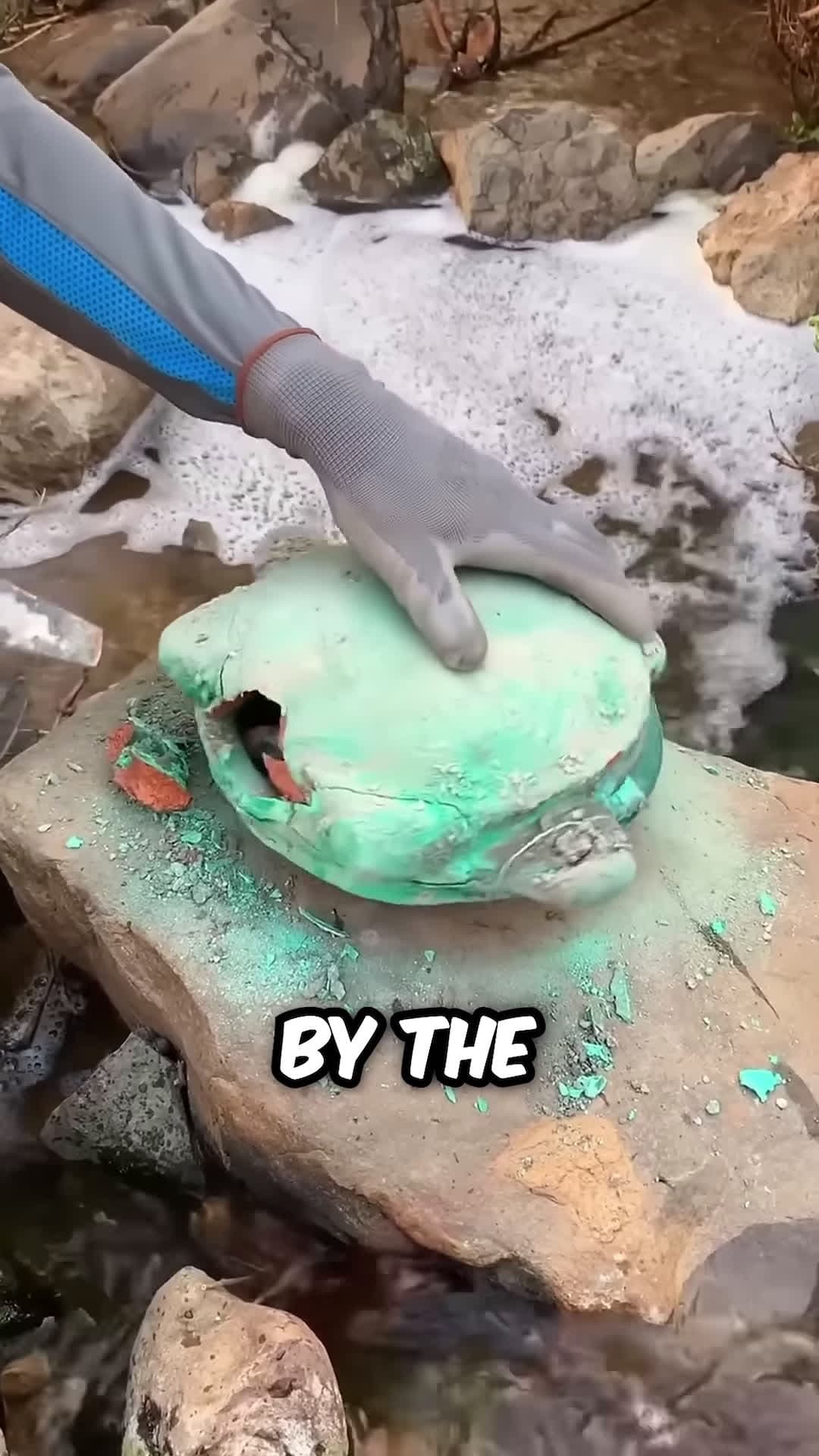 cover for This man finds a beautiful precious stone