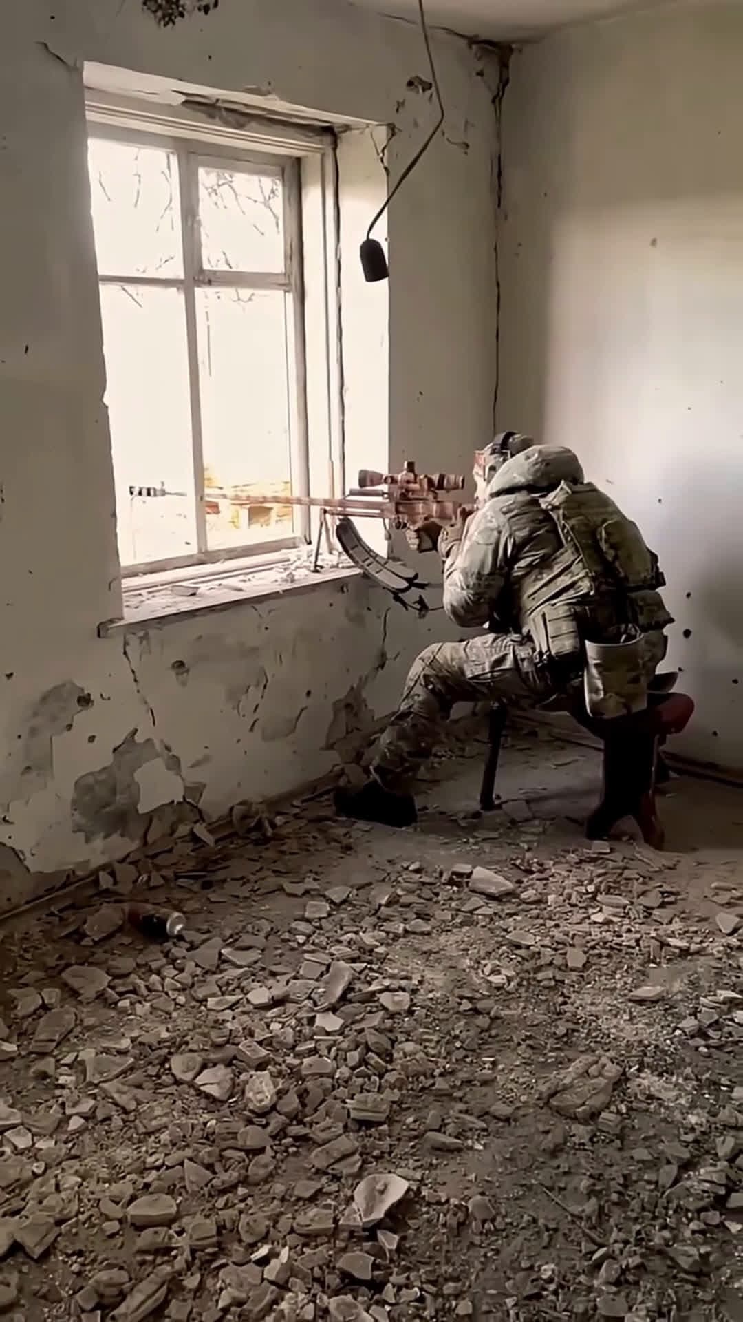 cover for Sniper in Ukraine, .50 in action