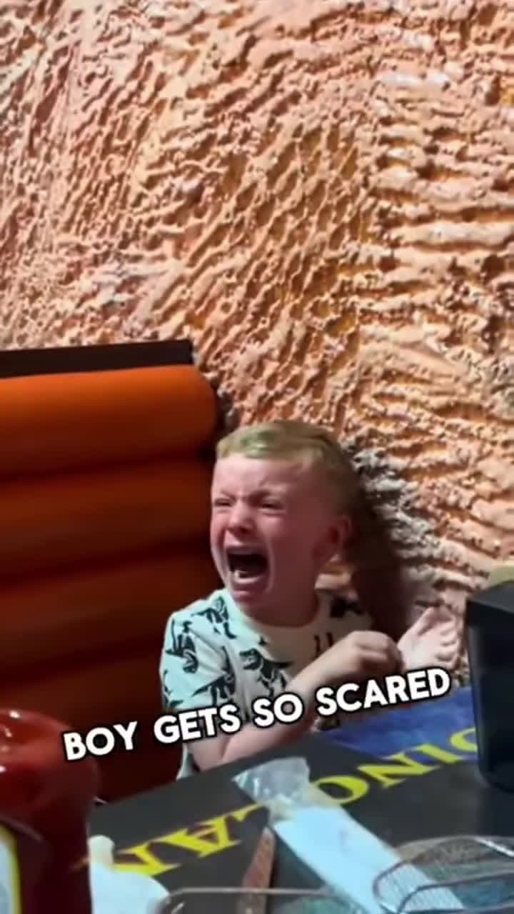 cover for #CaughtOnCamera This Boy Cried in Fear as a T-Rex Approached Him
