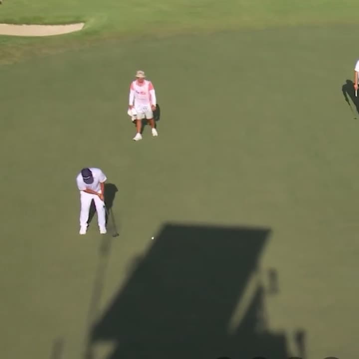 cover for Spaun nails another clutch long putt to force a third playoff hole 🏌️‍♂️⛳️ #Golf #Playoff #ClutchPutts