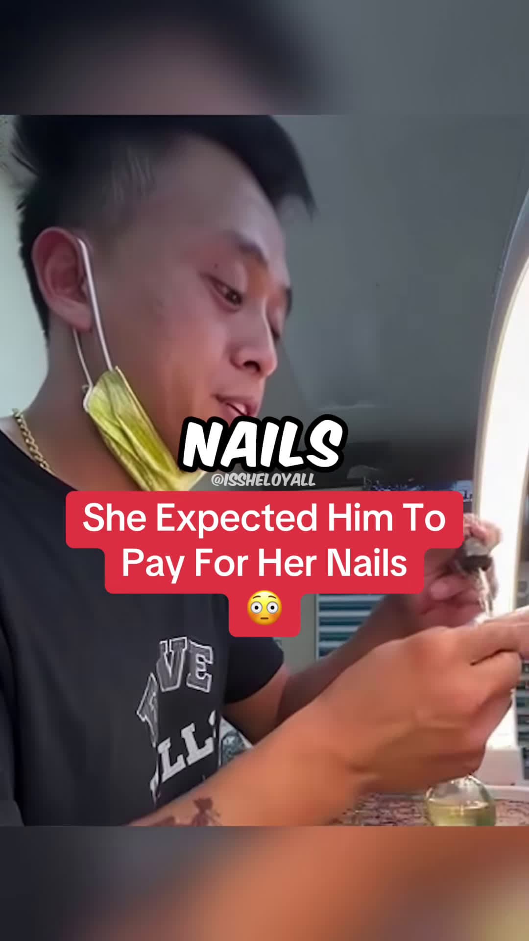 cover for She expected him to pay for her nails #UnpopularOpinion