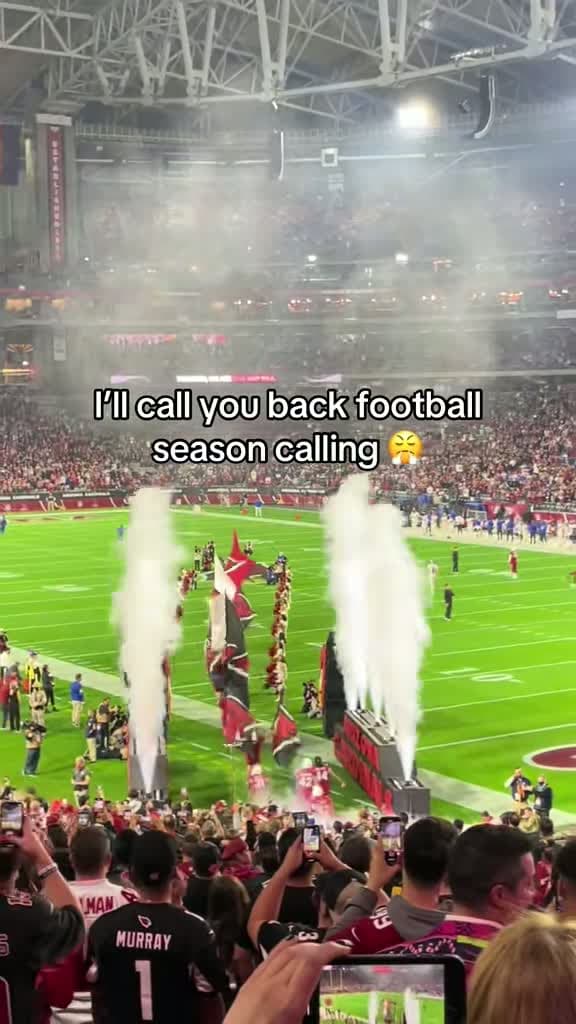 cover for Football season is back and better than ever! 😌🏈 #azcardinals #football #NFL