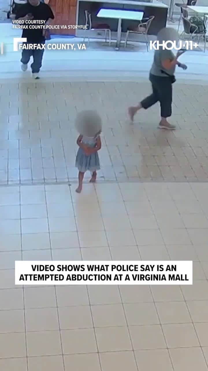 cover for Video shows what police say is an attempted abduction at Virginia mall