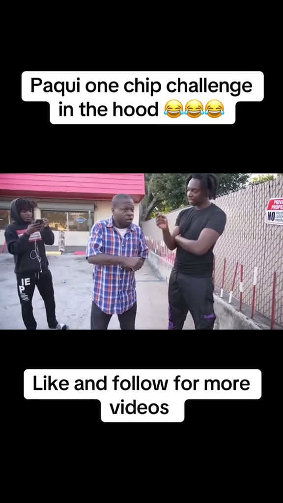 cover for Paqui one chip challenge in the hood. food challenge funny tiktok fyp viral share 11615 #followMe