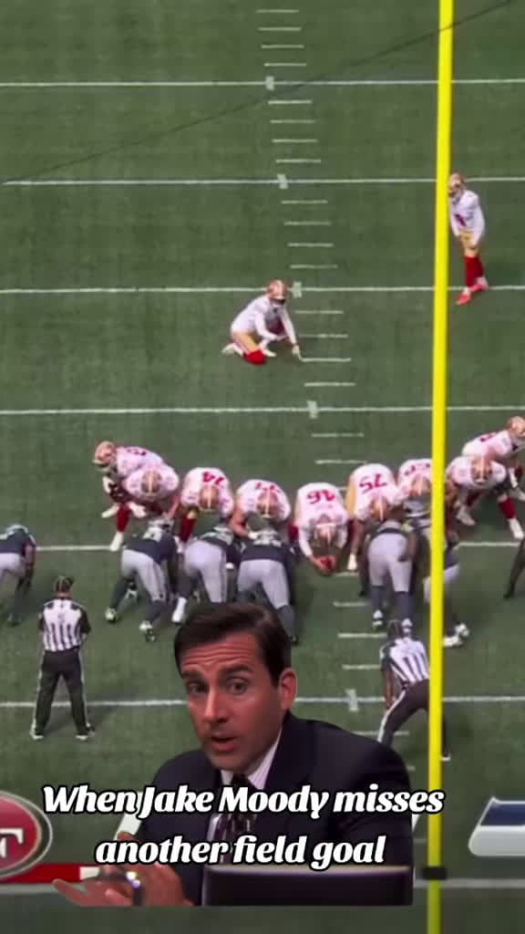 cover for Nailing clutch kicks but keeping us on edge every time! 😬 #JakeMoody #49ers #NFL