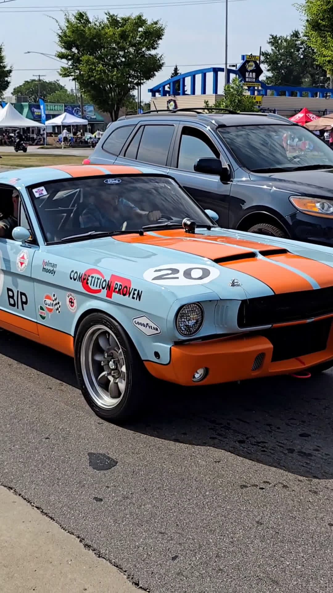 cover for 1965 Ford Mustang Classic Car Drive By Engine Sound Woodward Dream Cruise 2025