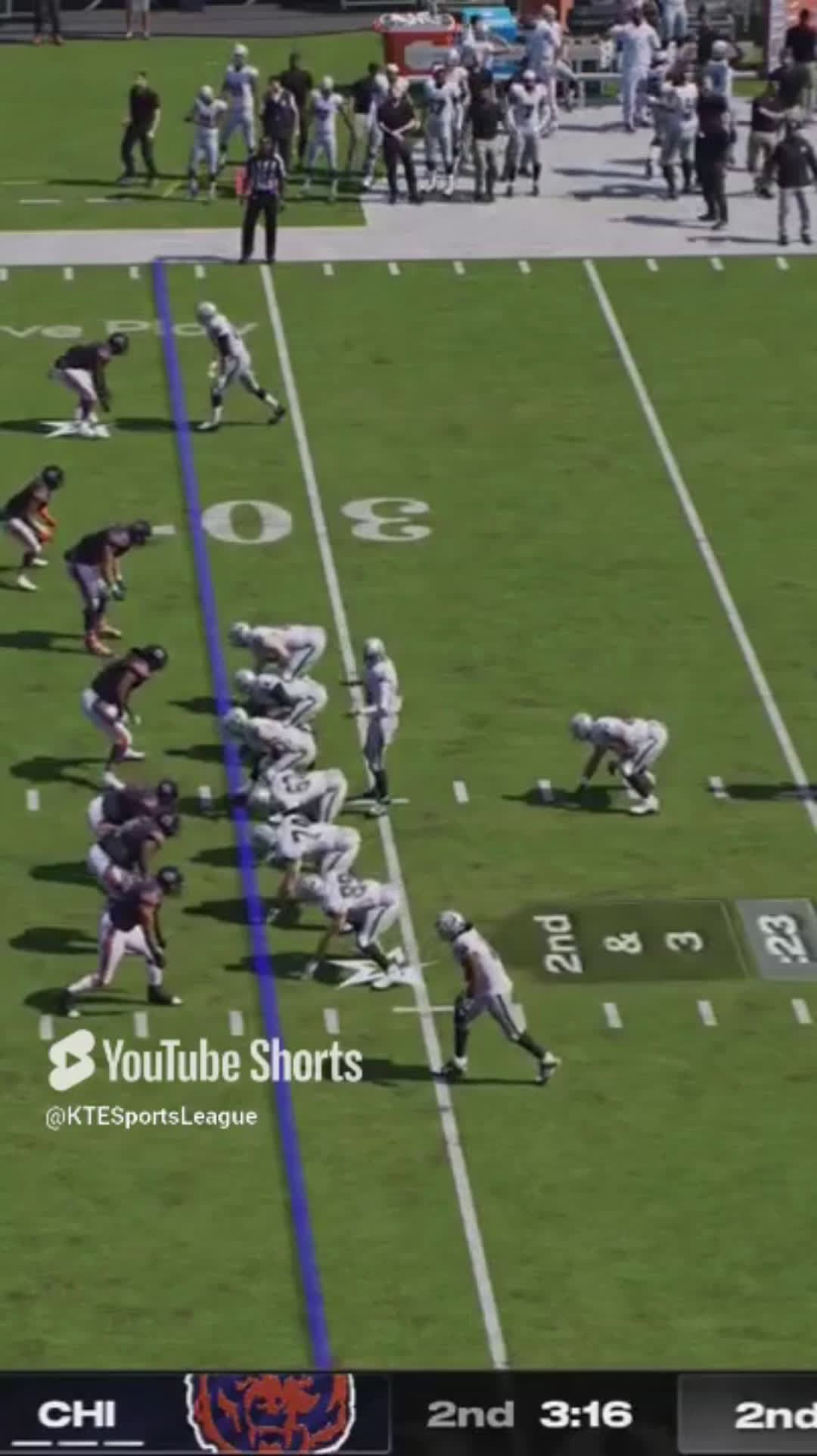 cover for Ashton Jeanty With A Rushing TD Vs Bears  #madden25  #nfl  #lasvegasraiders 