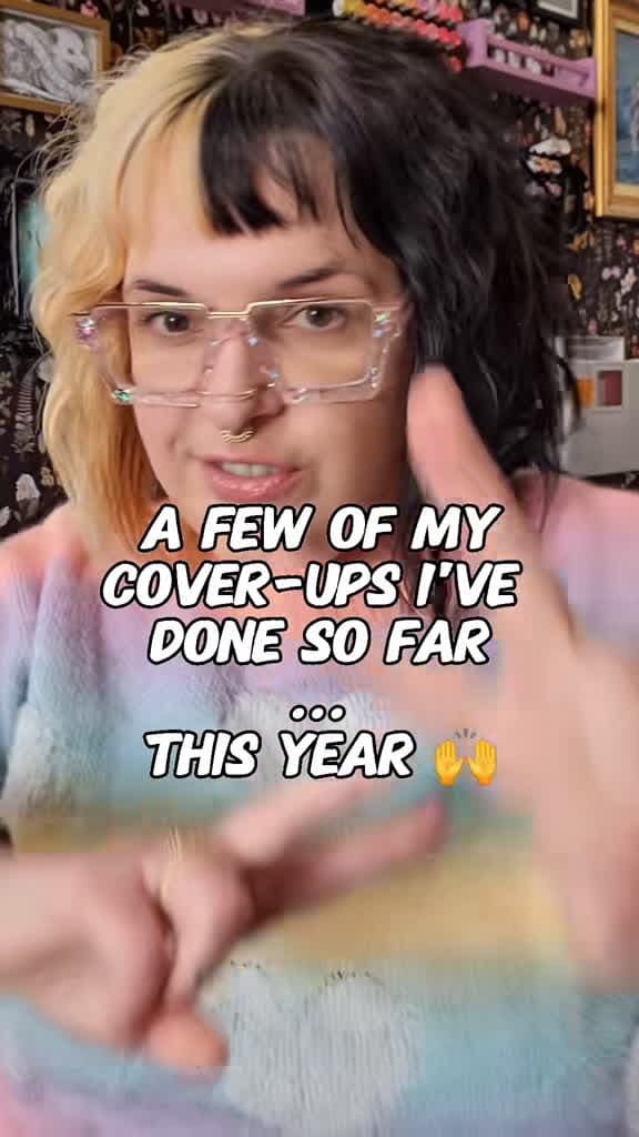 cover for 2025's Most Impressive Tattoo Cover-Ups! #coverup #tattoo #transformation 🎨