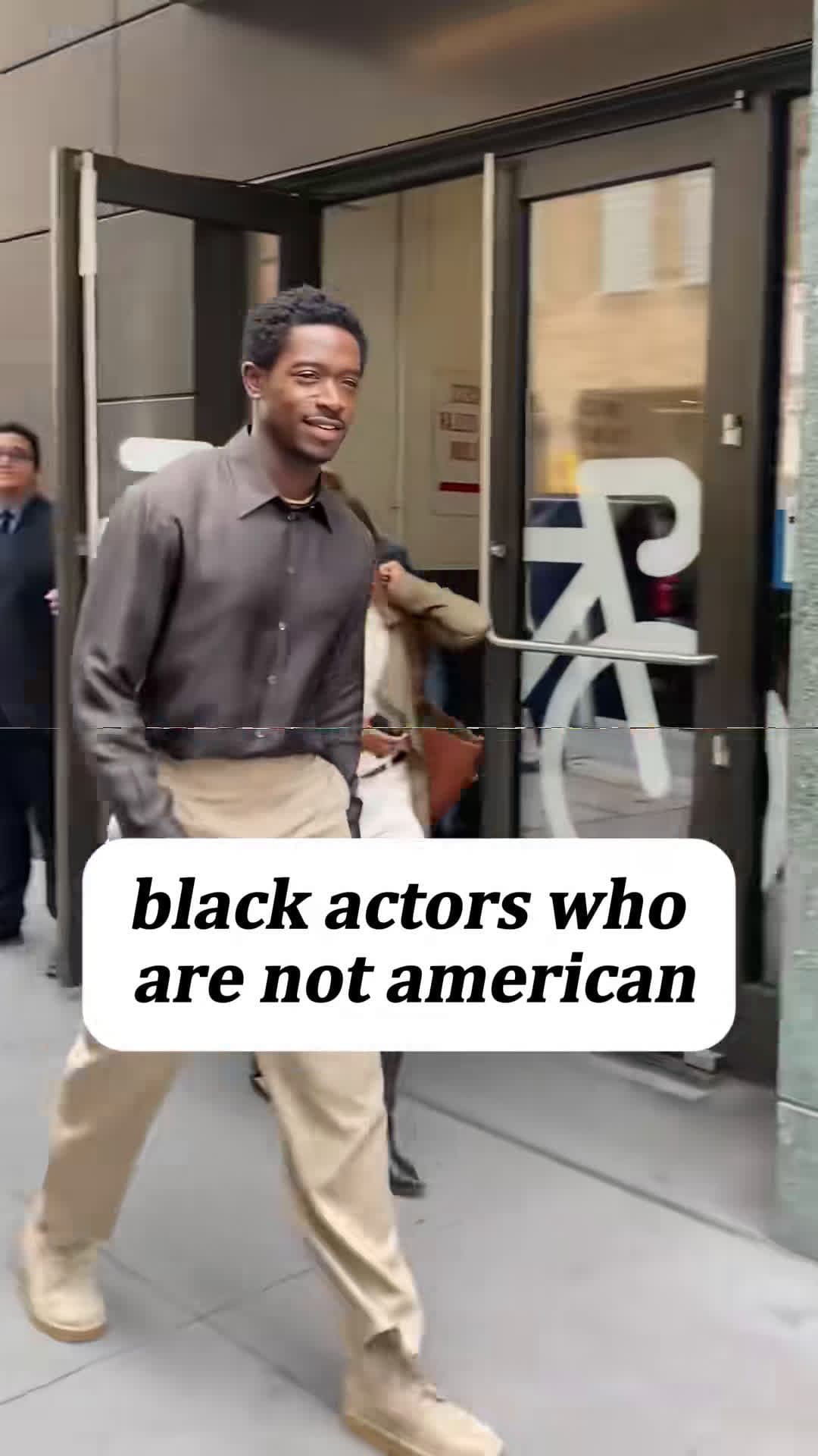 cover for #CaughtOnCamera Black Actors Who Are Not American #celebritygossip #celebrityinterview #celebrity #celeb #celebritynews #art #cute #movie #influencer #news #makeup #instadaily #star #likeforlikes #celebrityfashion #movies #celebrities #style #music #explore #foryoupage #fyp #viral 