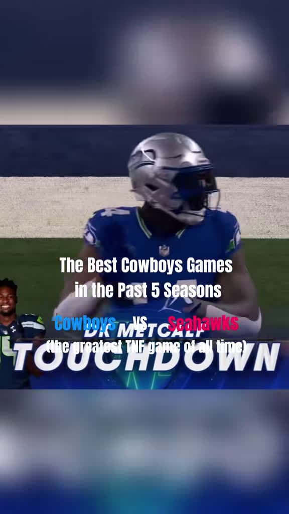 cover for Unforgettable Cowboys Games of the Last 5 Years! 🏈🔥 #CowboysNation #CeeDeeLamb #NFL