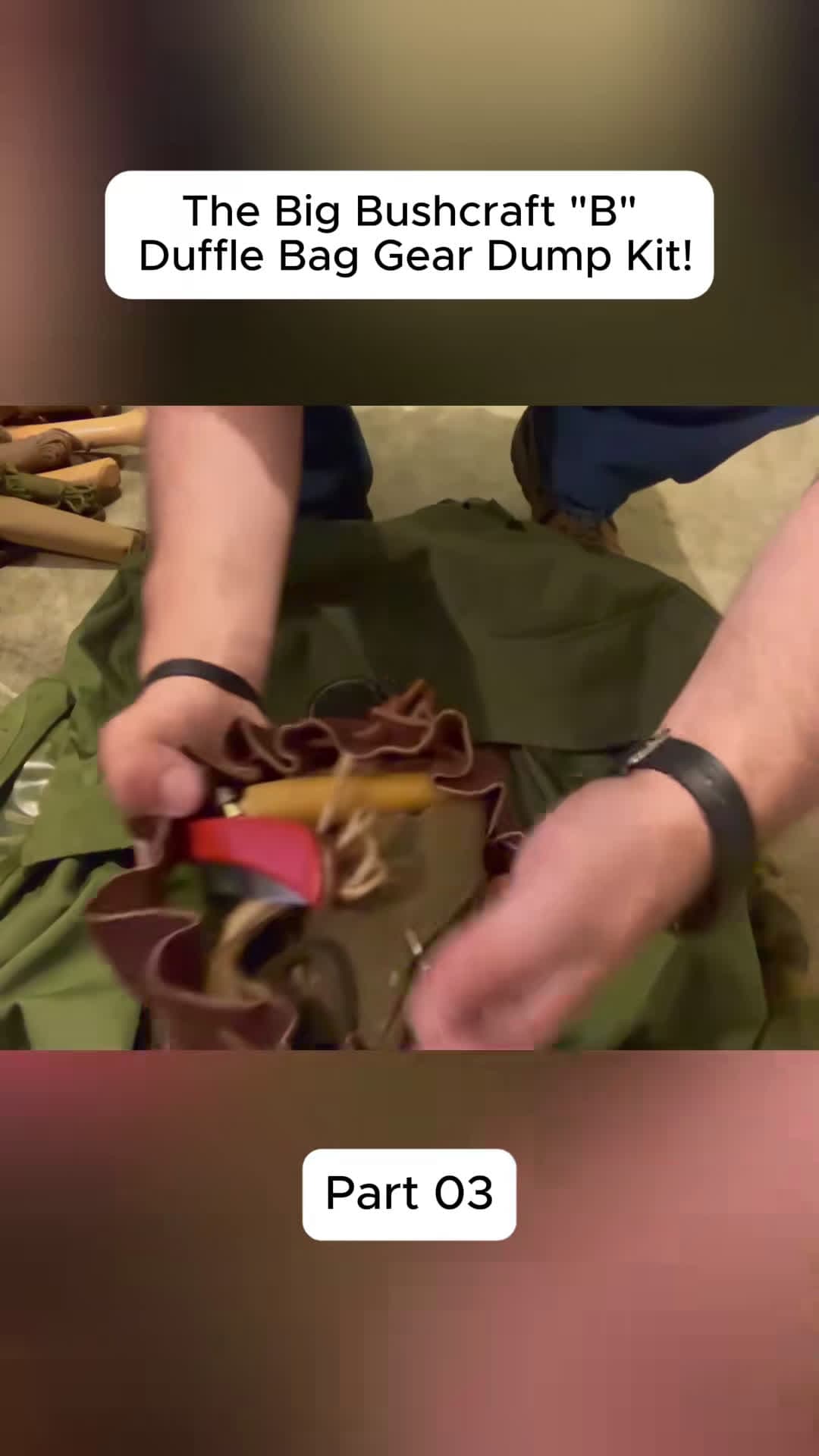 cover for #bushcraft #survivaltips #survivalskills #tricks #outdoors #camping #survival #diy #tips