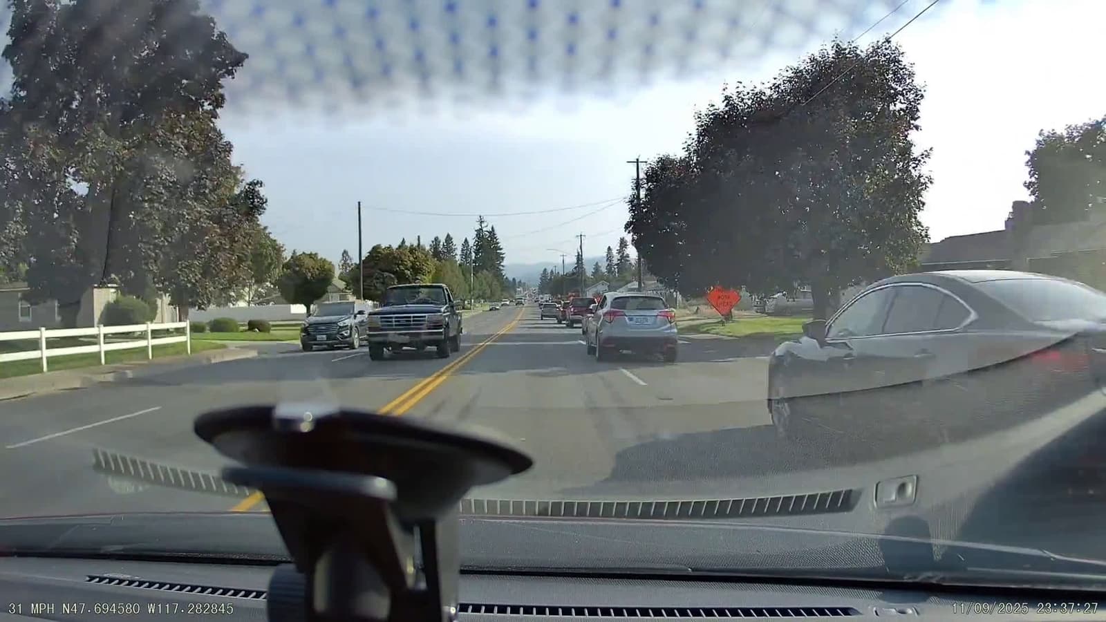 cover for Zipper merge chaos at its finest! 🚗💥 #TrafficJam #ZipperMerge #RoadRage