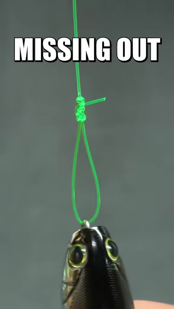 cover for Master the strongest loop knot for unbeatable lure action! 🎣 #FishingKnots #CatchMoreFish #FishingTips