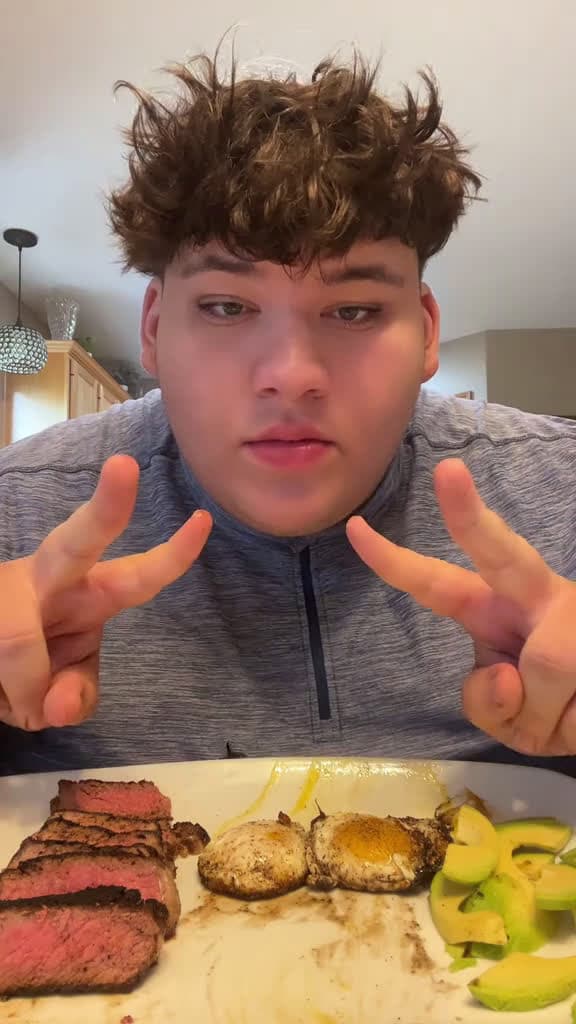 cover for Steak and eggs weightloss asmr fypviral mukbang food diet asmrsounds viral goodvi 85162 #american