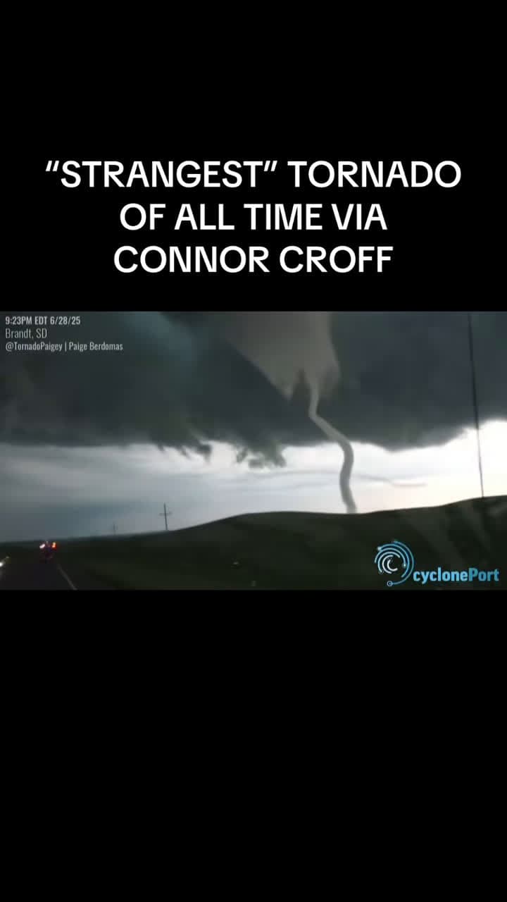 cover for Wildest tornado footage ever caught on camera! 🌪️ #Tornado #ExtremeWeather #StormChasers