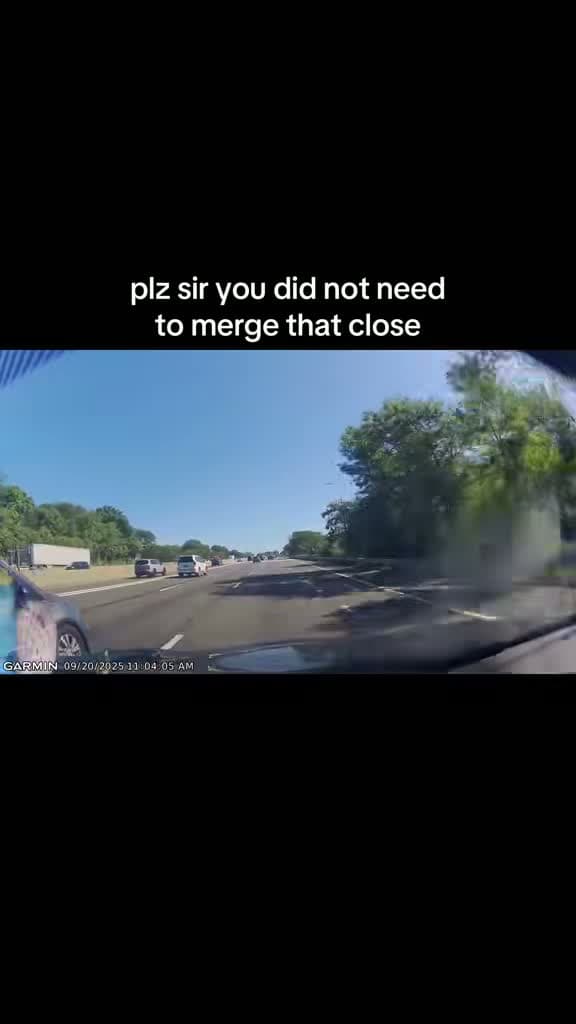 cover for Why merge so early when your exit is still a mile away? Nearly got hit! 🚗💥 #dashcam #LongIsland #driverfail