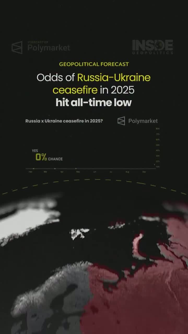 cover for Sept 19, 2025 | The ongoing Russian offensive, coupled with repeated NATO airspace violations in Eastern Europe, has pushed the odds of a Ukraine-Russia ceasefire in 2025 to an all-time low, according to Polymarket.| Forecast ...