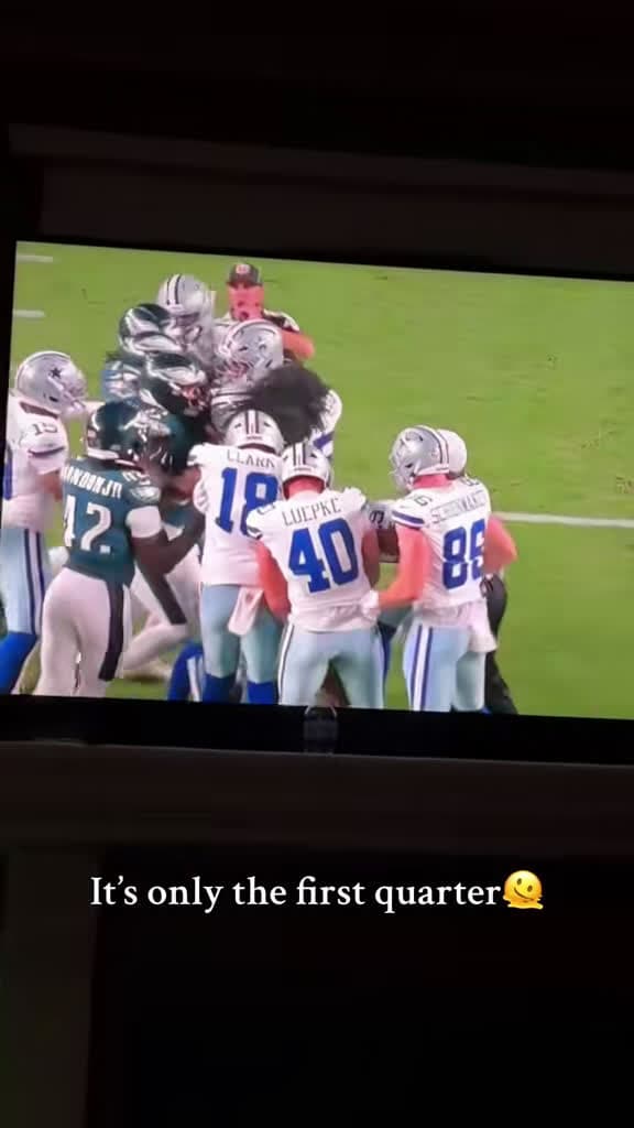 cover for When the perfect tune matches this epic Cowboys moment 😂🤘🏽 #Cowboys #NFL #MaristLiufau