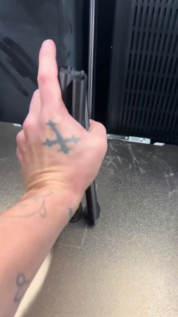 cover for Epic 3D printed fidget katana in action! 🗡️ #Satisfying #FidgetToy #3DPrinting
