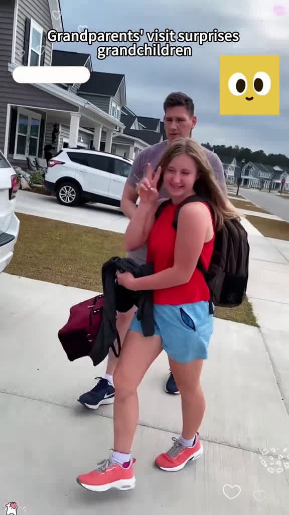 cover for Grandparents' visit surprises grandchildren♥️ #WinOfTheWeek #OddlySatisfying