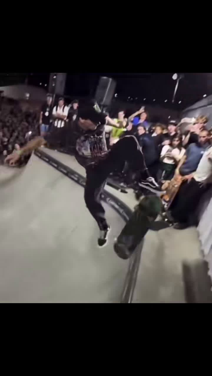 cover for Unbelievable skate trick combo by Mike Frazier! 🛹🔥 #skateboarding #tricks #skatepark