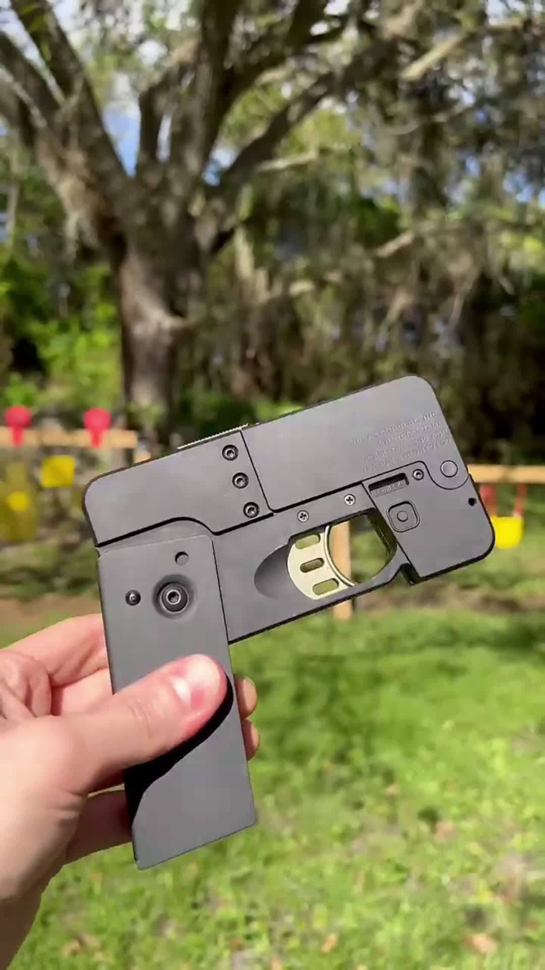 cover for Shooting the weirdest gun in America#guns #pistol