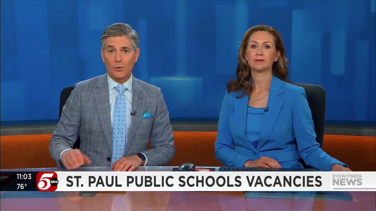 cover for St. Paul Public Schools hoping to fill more than 100 jobs