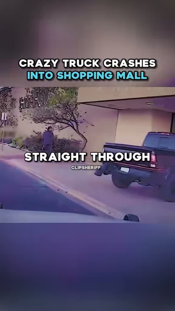 cover for Insane truck crashes through a mall! 😳🚚 #Crash #MallAccident #EpicFail
