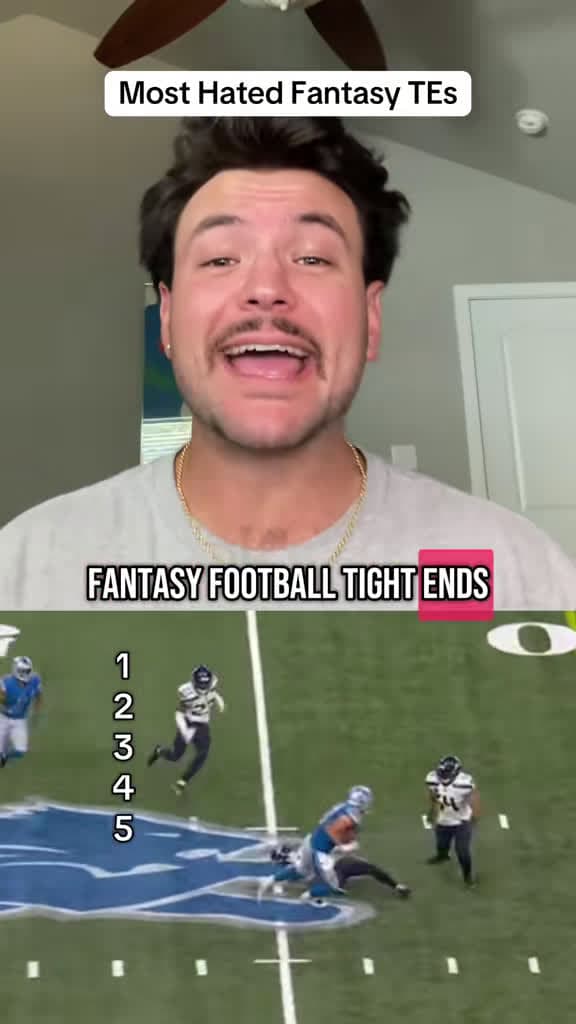 cover for Tight ends that shattered fantasy hopes this season 😤 #FantasyFootball #DynastyLeague #FantasyTips