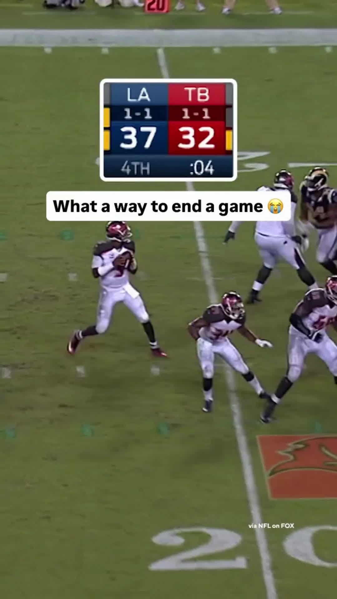 cover for One of the weirdest final plays in recent memory 😭