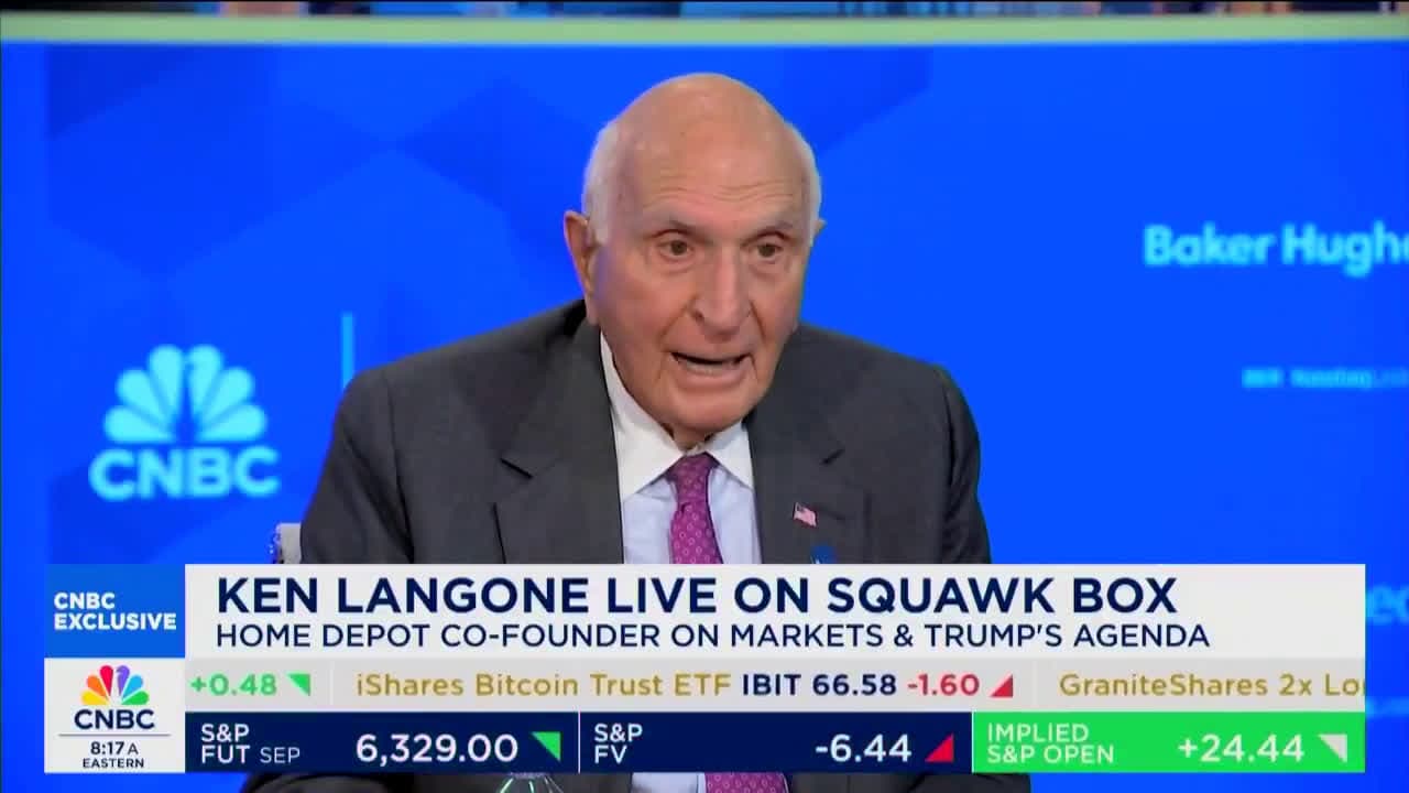 cover for Home Depot co-founder Ken Langone admits he made a mistake not voting for President Trump.