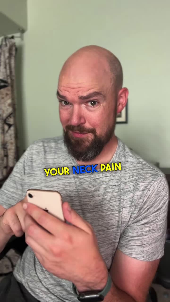 cover for Cell phone got your neck on 🔥? #techneck #neckpainrelief #neckpainexercise #neckpaintreatment #selfcaretiktok #headacherelief
