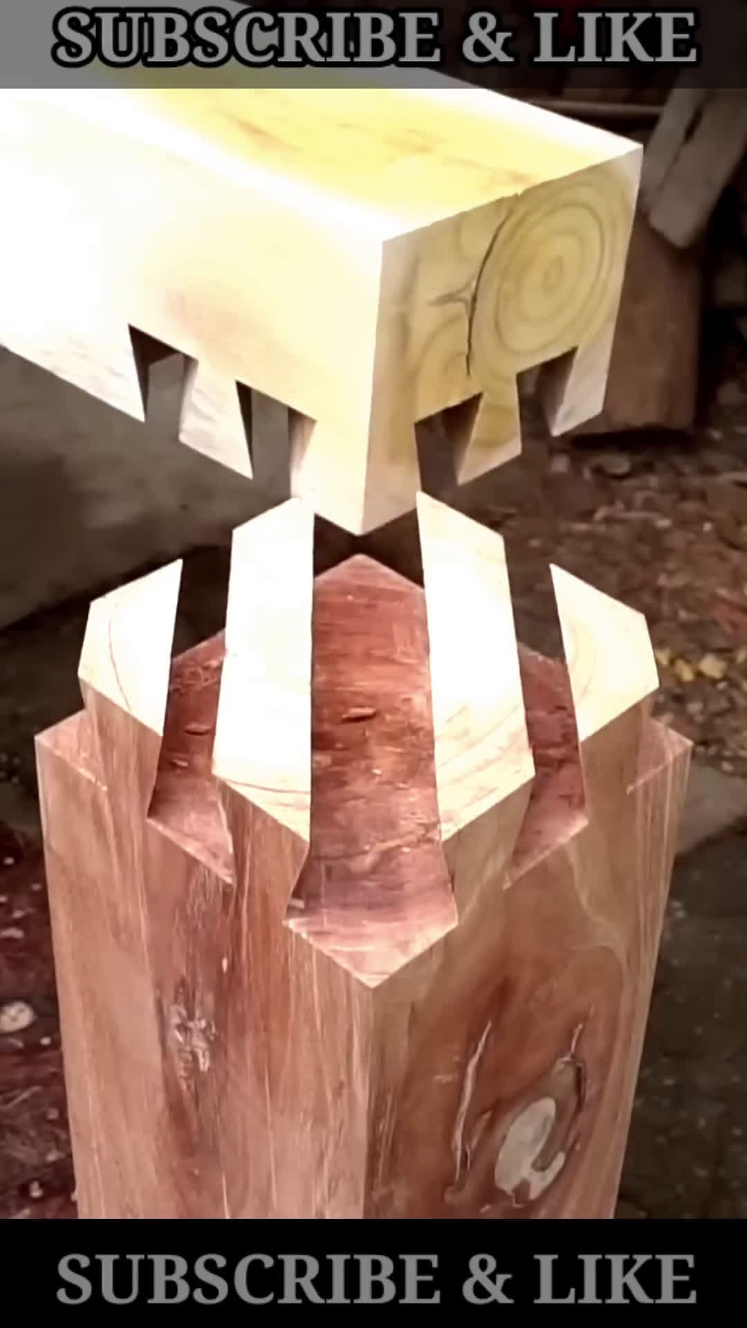 cover for Mesmerizing Japanese Woodworking Skills 🪵✨ #Woodworking #JapaneseCraft #Satisfying