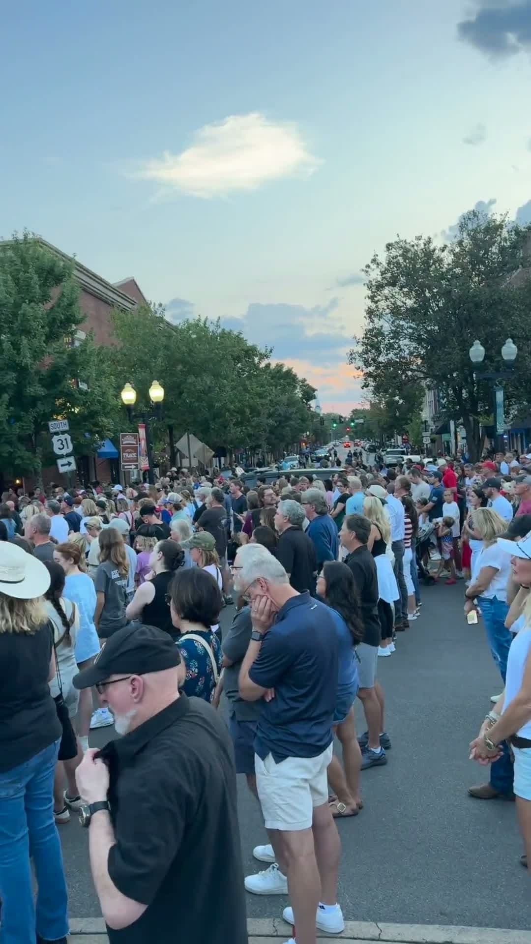 cover for Charlie Kirk leads a powerful vigil in Franklin, TN 9/14 🕯️ #CharlieKirk #Vigil #FranklinTN #Community