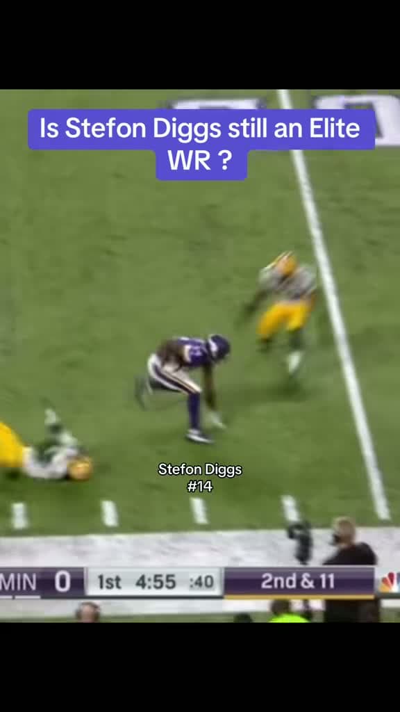 cover for Stefon Diggs' best moments with the Vikings! 🏈🔥 #NFL #Vikings #FootballHighlights