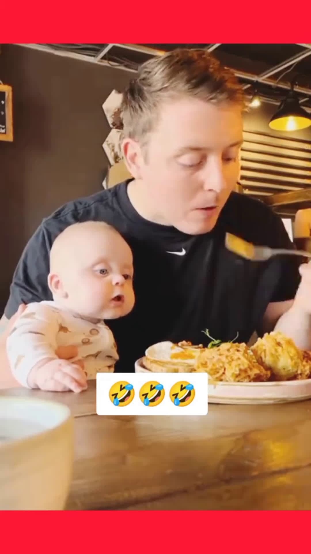 cover for I'm hurry papa 😂😋 #funnyvideo #babys #lovely #foryou  