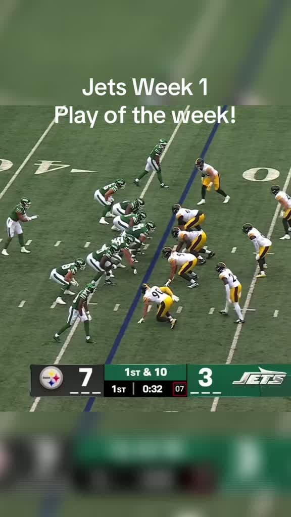 cover for Jets Week 1 Play of the Week! 🏈🔥 #JetsFootball #NFLHighlights #12ManArmy