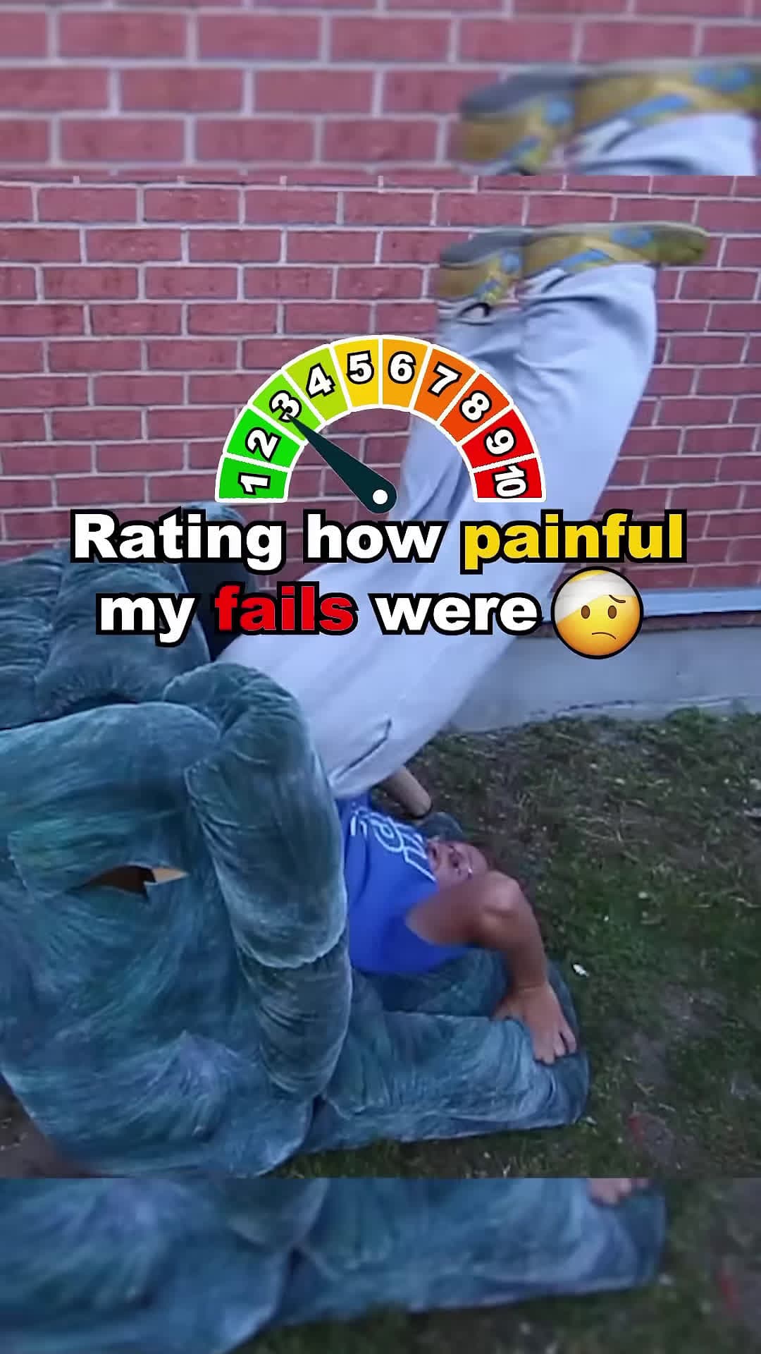 cover for Parkour Fails Pain Scale 