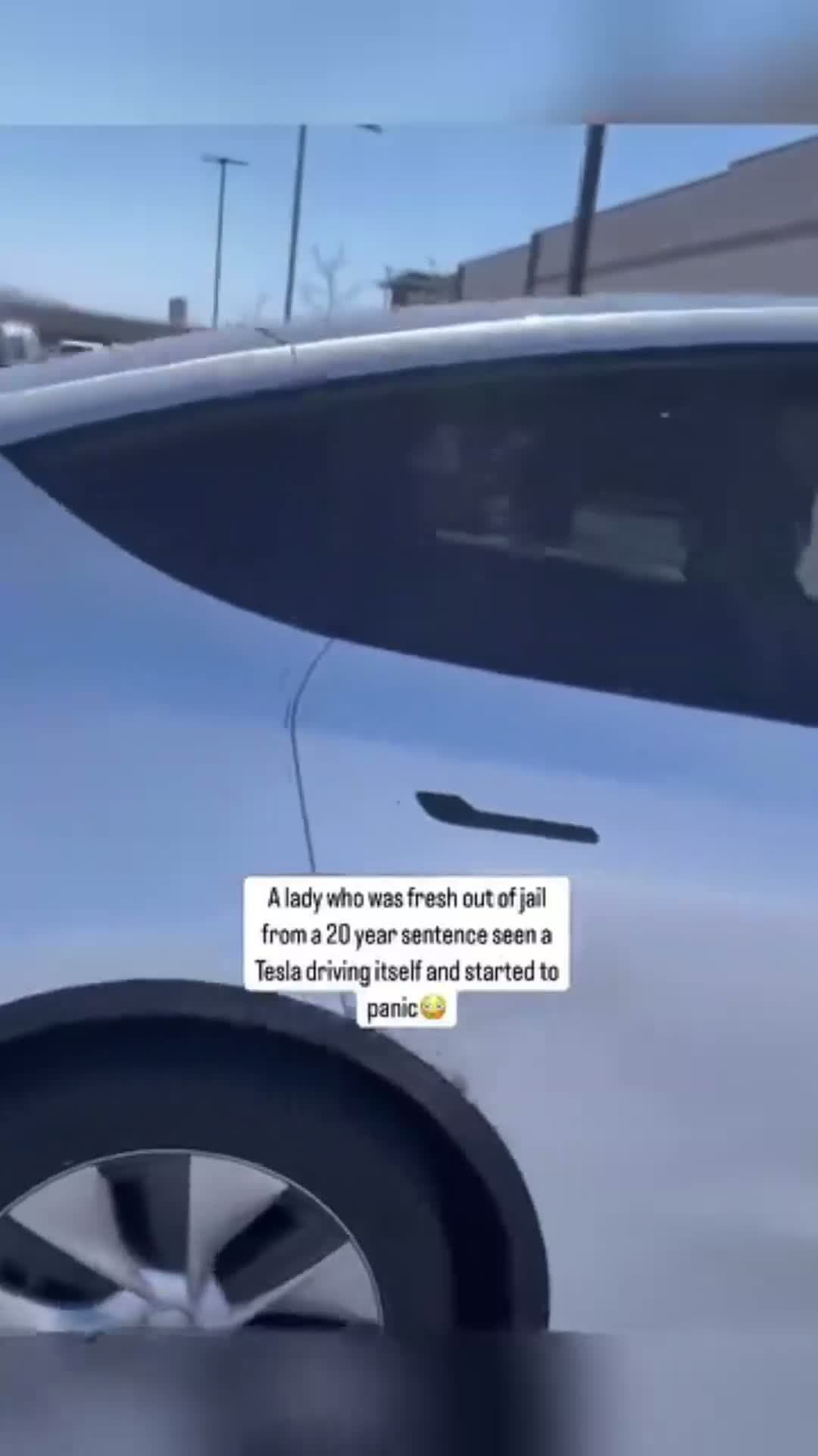 cover for Her first time seeing a tesla drive itself.