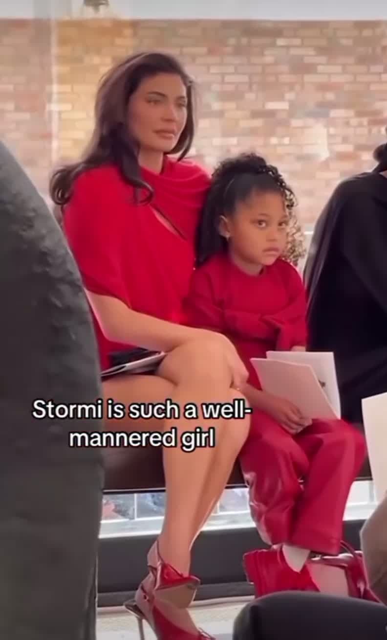 cover for Kylie Jenner’s Saughter Stormie  #celeb  #celebrity