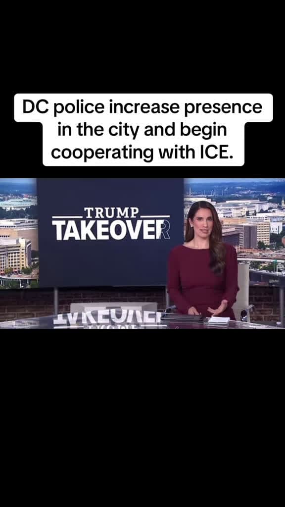 cover for DC police expand presence and partner with ICE amid crime and homelessness crackdown — sparking community backlash ⚖️ #DCNews #Immigration #PublicSafety #Homelessness