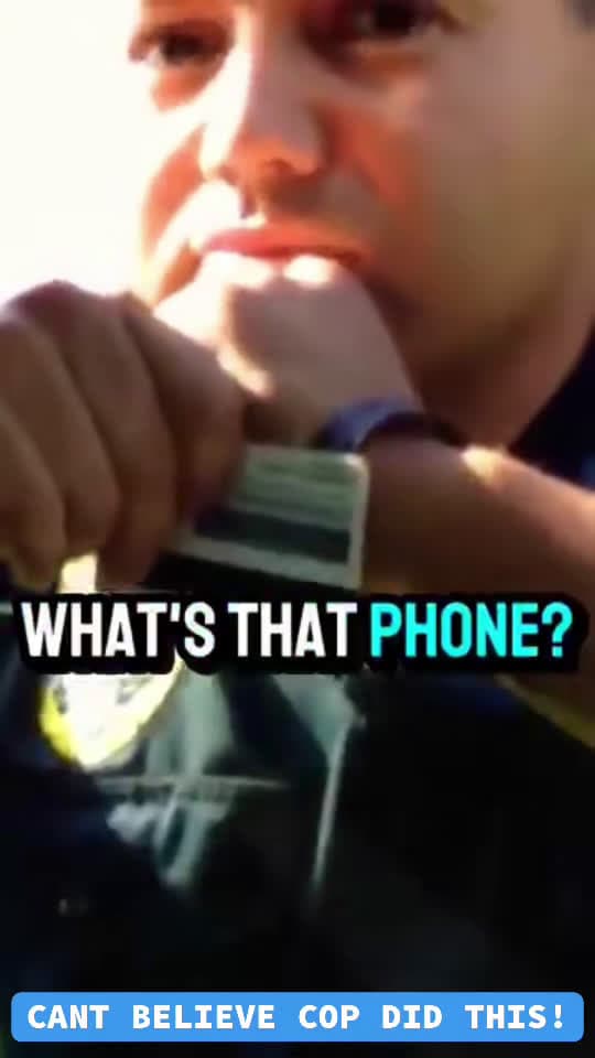 cover for Watch this cop throw a tantrum when he can't get his way 🤯 #Police #CopVideo #Tantrum #FYP