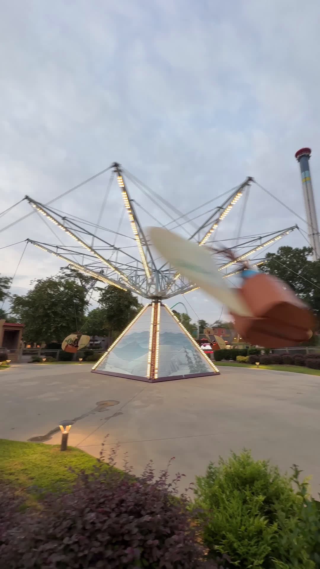 cover for Mountain Gliders #fun #viral #fyp #carowinds #themepark