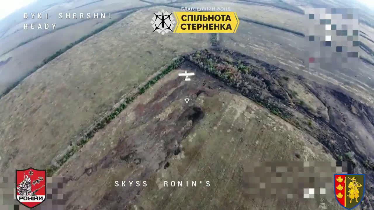 cover for Ukrainian Ronin unit stops Russian Molniya strike drones at Zaporizhia front, 08.09.2025 ⚔️ #UkraineConflict #DroneDefense #Zaporizhia #MilitaryAction