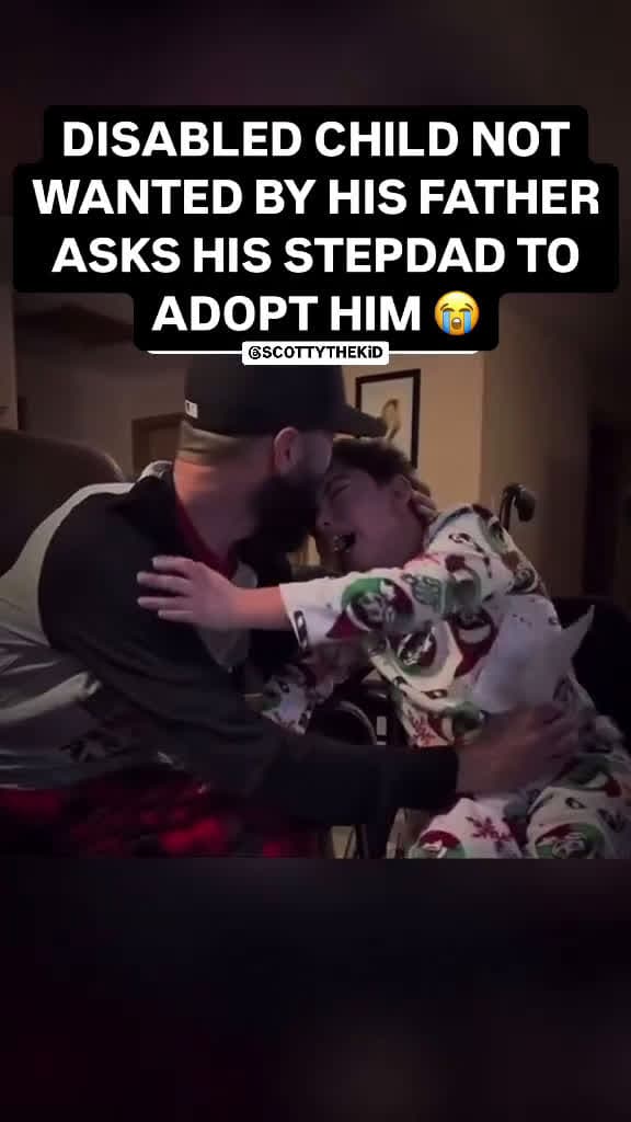 cover for DISABLED CHILD NOT WANTED BY HIS FATHER ASKS HIS STEPDAD TO ADOPT HIM #SpreadTheLove#ThePawfectMoment