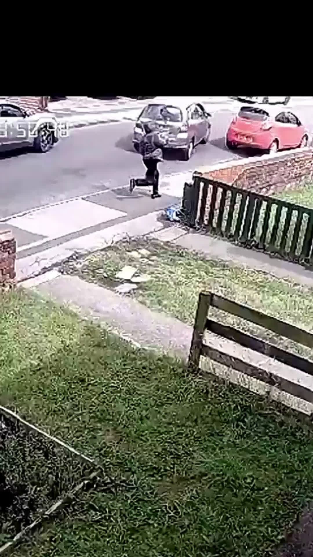 cover for Driver tries to SMACK him in REVERSE