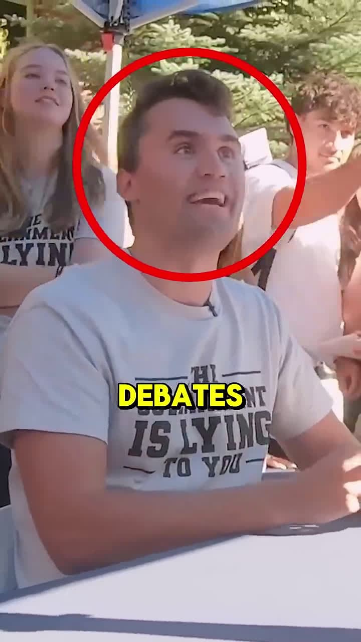 cover for Triggered student gets absolutely schooled during kirk debate.. @short