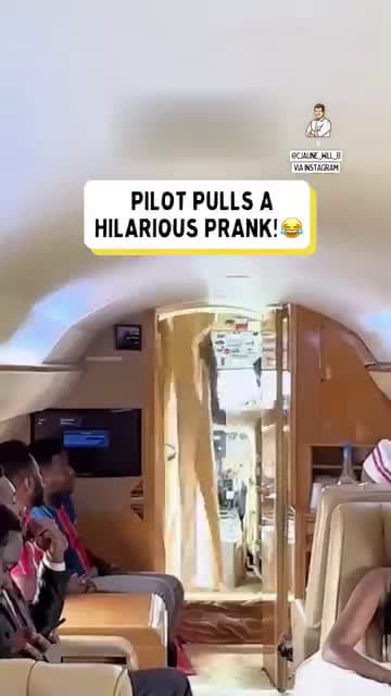 cover for Pilot pulls a hilarious prank 🤣 🤣 