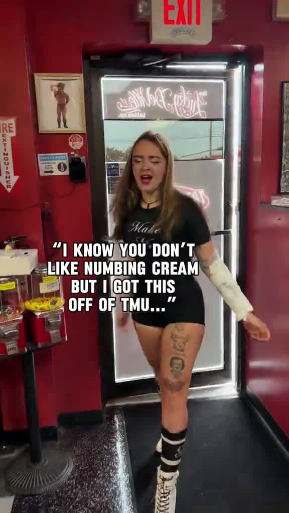 cover for When you both say the tattoo doesn’t hurt 😅 #tattoolife #inkedup #funnytattoos #tattoocouple